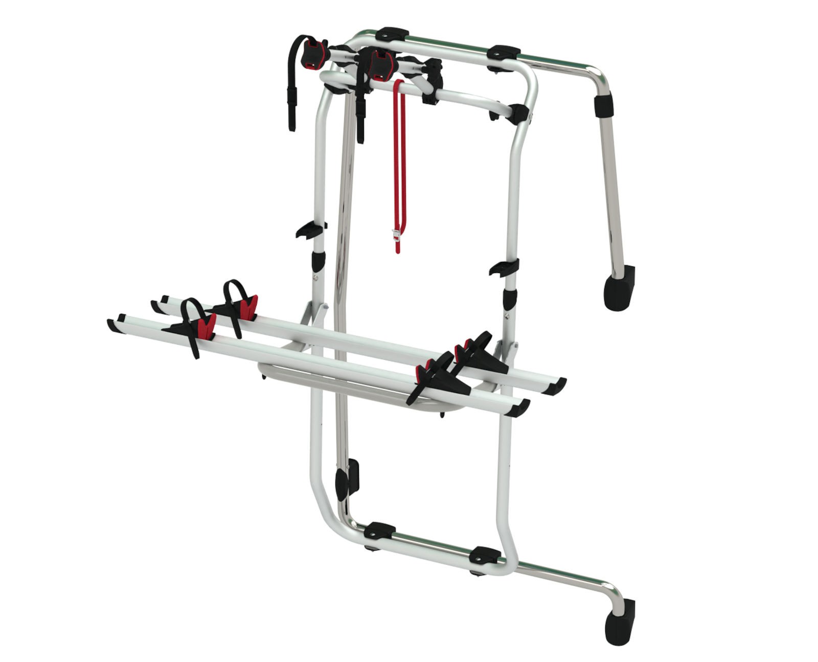 A Fiamma bike carrier for use on Mercedes Sprinter from 2018 and