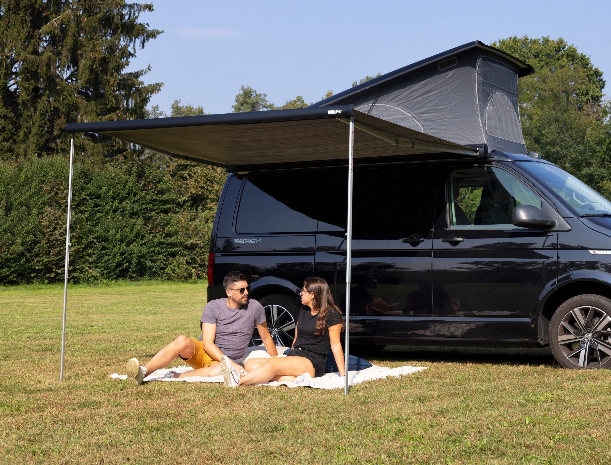 Camper van deals with awning