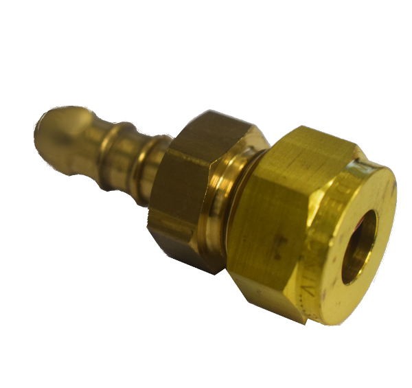 Gas Pipe to Nozzle Adapter 3/8