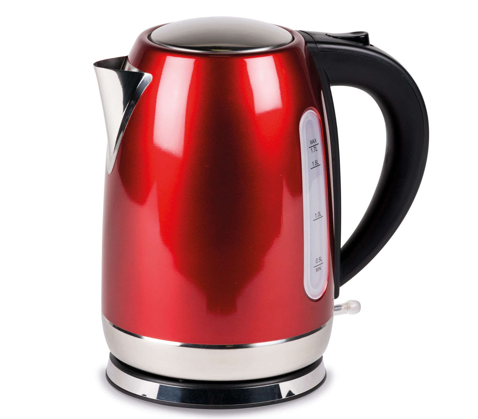 Kampa Tempest 1.7L Electric Kettle Red