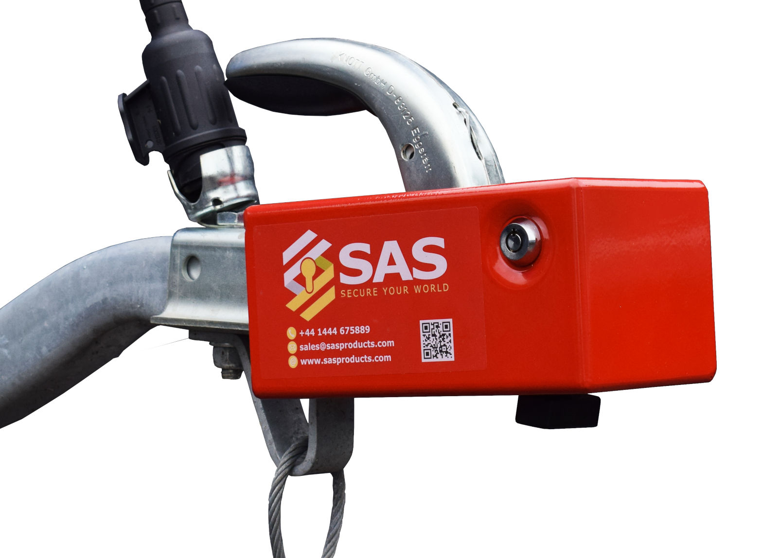 Brenderupp SAS HL2 Trailer Hitch Lock for Unbraked Trailer Pressed Steel Hitch Ifor Williams P6e Erde