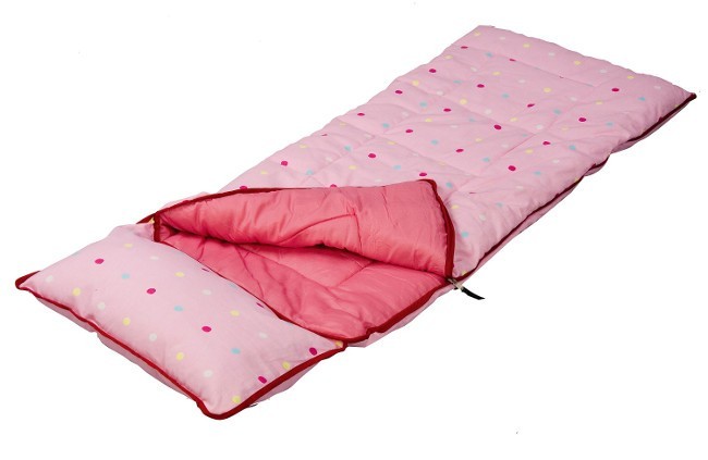 kids sleeping bag with pillow