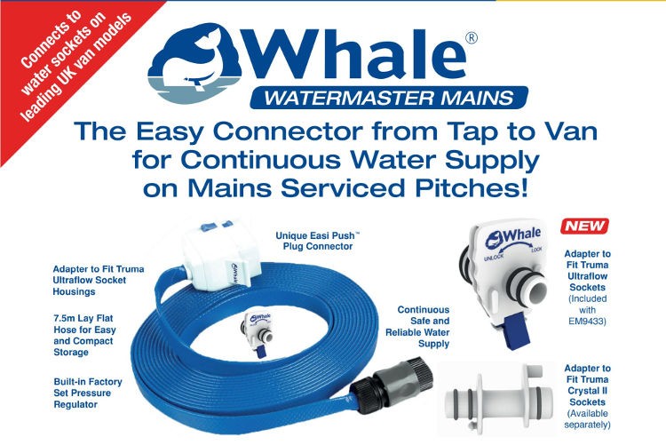 Caravan Main Water Connection for Whale and truma water system