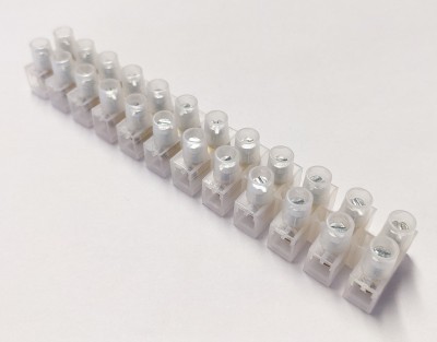 W4 Terminal Strip - 15 Amp 12 Way