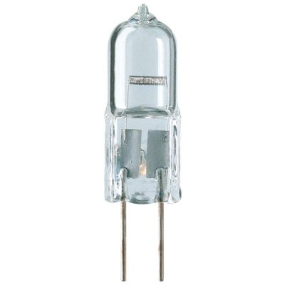 12 Volt Halogen Capsule Bulb - 10 Watt G4 Base (Pack of 2)