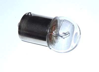 12 Volt Incandescent Bulb - 10 Watt Bayonet Base