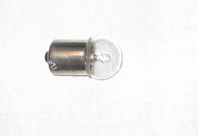 12 Volt Incandescent Bulb - 5 Watt Bayonet Base