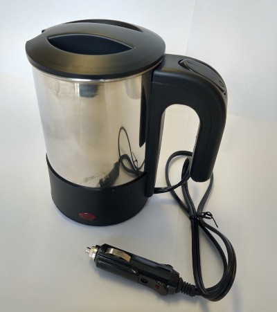 12 Volt Travel Kettle - Silver