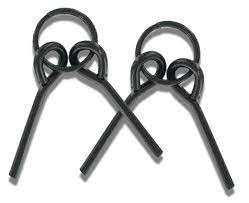Steel Ring And Pin 3cm x 2 Pin (Pair)