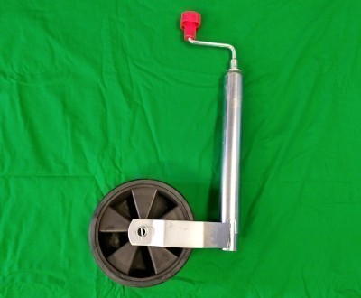 48mm Jumbo Plastic Jockey Wheel Assembly 