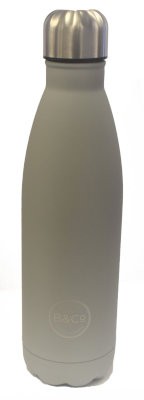 Thermal Bottle Flask 500ml Rubberised Grey