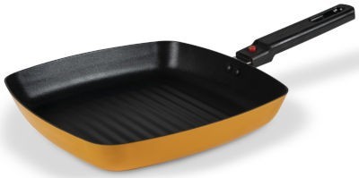 Kampa Dometic Square Frying Pan - Sunset Yellow