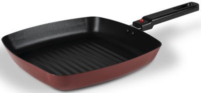 Kampa Dometic Square Frying Pan - Ember Red