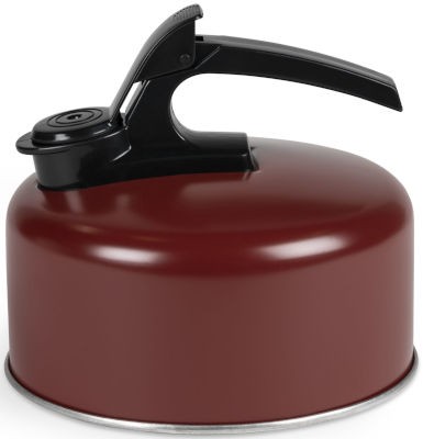 Kampa Dometic Billy Whistling Kettle 2L - Ember Red