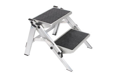 Folding Double Step - Aluminium