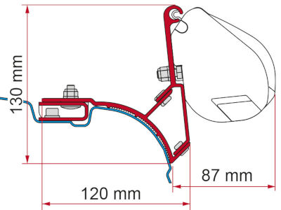 Fiamma Kit F35 VW T5 Transporter EU