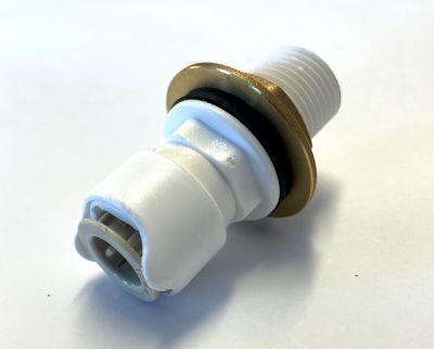 Bulkhead Adapter 1/2" BSP Whale