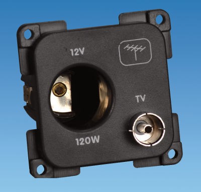 C-Line 12 Volt TV & Socket