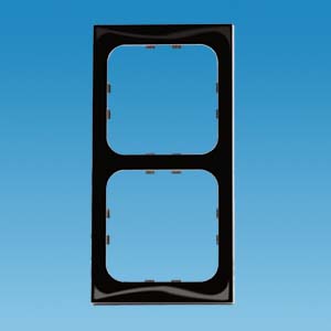 C-Line 2 Way Face Plate - Gloss Black