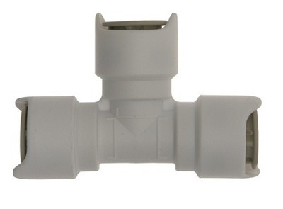 Push Fit T Connector - 12mm Whale (Pair)