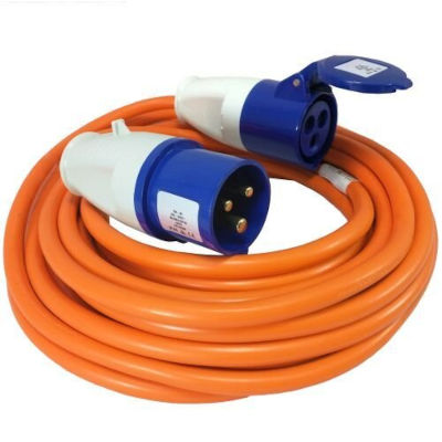 Caravan Mains Electric Hookup Lead - 10m Crusader