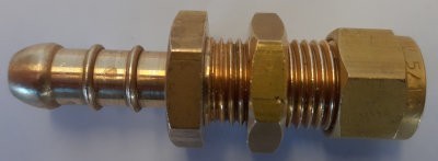 Bulkhead Nozzle Adapter - 5/16"