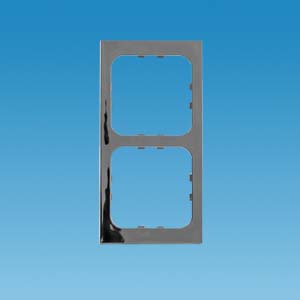 C-Line 2 Way Face Plate - Gloss Chrome