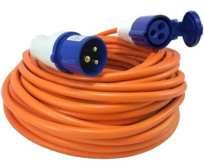 Caravan Mains Electric Hookup Lead - 25m Crusader