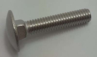 Carriage Bolt - M6 X 30MM