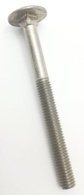 Carriage Bolt - Part Thread M6 X 95MM