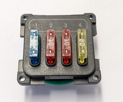 CBE Blade Fuse Holder - 4 Fuse