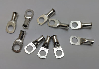 Copper Tube Terminals - 16mm2 x M8 (Pack of 10)