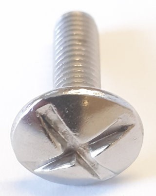 Cross-Slotted Mushroom Head Screw -M5 x 16MM