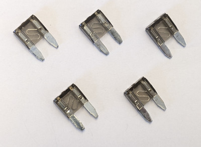 Crusader Mini Blade Fuse 5 Pack - 2 Amp