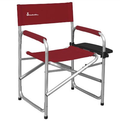 Isabella Directors Chair with side table, Red