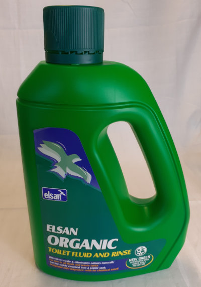 Elsan Organic Toilet Fluid & Rinse - 2L