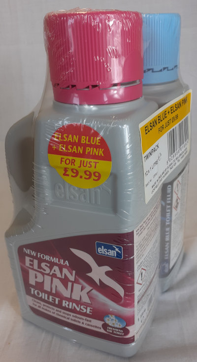 Elsan Toilet Fluid Twin Pack - 1L