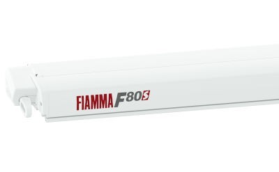 Fiamma F80 S Roof Awning - Polar White Case