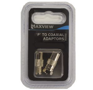 Maxview F to Coaxial Adaptors