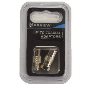 Maxview F to Coxial Adaptors