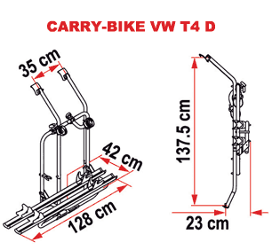 fiamma carry bike vw t4
