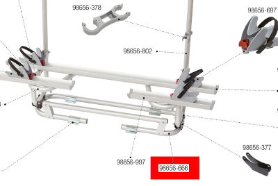 Fiamma Carry Bike XLA Pro Base Structure