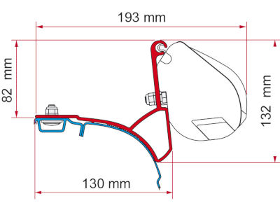 Kit F35 VW T5 Multivan-Transporter RH