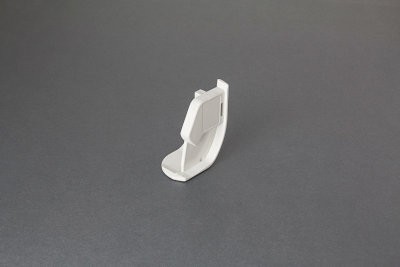 Fiamma F45 iL Left Hand Pelmet Cap - Polar White