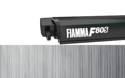 Fiamma F80S 370 Ducato LWB - Deep Black / Grey