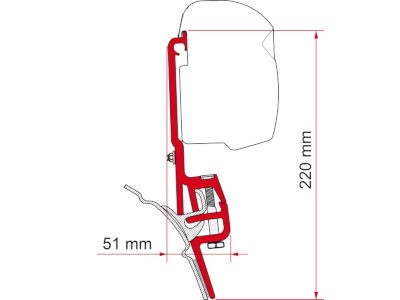 Fiamma Kit Brandrup - Transporter T4