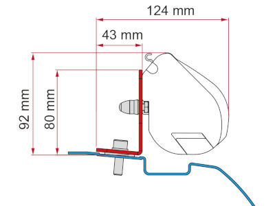 Fiamma Kit F35 Nissan NV200