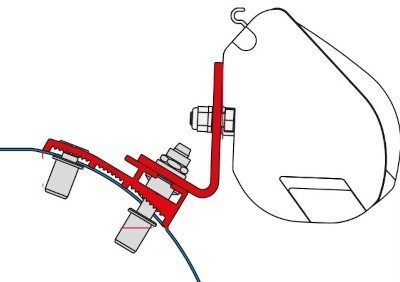 Fiamma Kit F35 Pro Adapter PSA