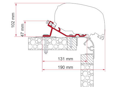 Fiamma Kit F80 Bailey