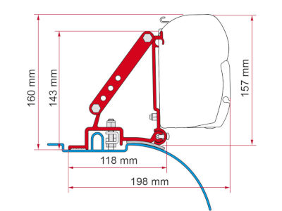 Fiamma Kit Fiat Ducato After 2006